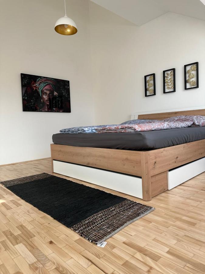 Klimatisiertes Dachgeschoss City Apartment In Zentrum Wiens Buitenkant foto